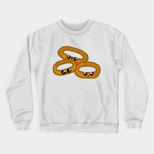 Kawaii Onion Rings Crewneck Sweatshirt